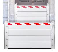 XINGSHANG Flood Barriers for Home Exterior - Flood Barriers for Home, Heavy Duty Aluminum Flood Protection Barrier, Outdoor Easy Flood Barrier for Doors Garage Basement(H 40cm(1.3ft),L 260cm(8.5ft))
