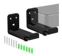 Xingsiyue Universal Soundbar Wall Mount Bracket for Samsung/Bose/LG/Sony/JBL/Sonos/Vizio and More Soundbar Mounts, Depth Adjustable 3.35in to 5.32in Speaker Wall Mount Hold Up to 44lbs