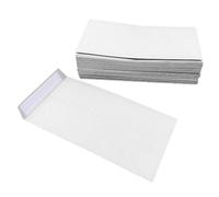 XINGSUI 60pcs 7.5×16cm Self Seal Envelopes,Coin Envelopes,Self-Adhesive Mini Kraft Paper Coin,for Wages,Coins, Beads or Stamps(White)