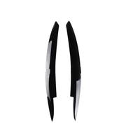 XINGWANGDYSI Headlight Eyebrow Cover Car For Vw For Golf 6 Mk6 2008-2013 Glossy Black Car Front Lamps Headlight Eyebrow Eyelids Abs Cover Stickers Trim Protector Headlamp Eyelid Cover