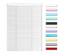 XINGWANGG Aluminium Metal Venetian Blinds Blackout Horizontal Shades,Water-proof Light Adjustment Windows Shutters for Home Office,Custom Curtains,Width x Height (85cm x 100cm(2.8ft x 3.3ft)