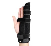 XINGYAOGJ Boxer Finger Splint Pinky/Ring Finger Splint Hand Brace Adjustable Boxer Fractures Support Brace for Right & Left Hand