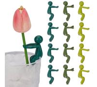 XINGYATU 12PCS Plants Propagation Buddy, Plant Propagation Station, Plant Support for Sprouts, Hydroponics & Indoor Gardens Fun Green Decorative Holder for Indoor and Garden Plants