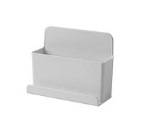 XINGYIYIJIA Wall Mounted Organizer Storage Box Remote Control Air Conditioner Storage Case Free Punch No Drilling Self Adhesive Media Organizer Hook Box Office Supplies Accessories Home