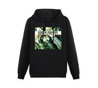 XINGYUE STAR Booker T and The MGS Green Onions Hoody Unisex Ptinted Hoodies Long Sleeve Men's Hooded with Pocket Black XL