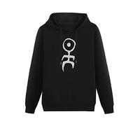 XINGYUE STAR Einsturzende Neubauten L0Go Hoodie Funny Vintage Gift For Men Hoody Unisex Ptinted Hoodies Long Sleeve Men's Hooded with Pocket Black M
