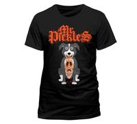 XINGYUE STAR Men's Mr Pickles Face T Shirt Black M