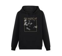 XINGYUE STAR This Mortal Coil You And Your Sister Dream Pop Hoody Unisex Long Sleeve Hooded with Pocket Black S