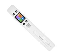 XINHAN 1050DPI High Speed Portable Wand Document & Images Scanner, A4 Size JPG/PDF Formate LCD Display For Business Reciepts Books For School Business