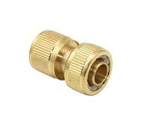 XINHUIPART Leak-proof pipe hose fittings 5/8" Garden Hose Quick Connector Brass Water Gun Fitting Hose Connector Pure Copper Adapter 1pcs