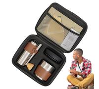 Xinhuju Backpack Espresso Machine - Portable Java Burr Mill, All In , For Pouring Over An Insulated Cup, Package | Overlander Camper Van Shoreline Bonfire Road Trip, Holiday Off Grid