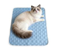 Xinhuju Cooling Mat - Sweat-Absorbing Lying Mat | 45 x 35 cm Soft Cat Cooling Mat for Puppies, Cats, Box, Floor, Sofa, Home & Travel