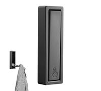 Xinhuju Home Invisible Wall Mounted Coat Rack with Folding Hooks, Large Storage Shelf Load Holder | For Closet Foyer Kitchen Bathroom Bedroom Apartment Indoor