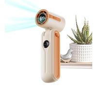 Xinhuju Mini Handheld Fan | Foldable With Hundred Twenty Speeds USB Rechargeable - Small Portable Neck Fan | For Indoor Outdoor Home Office School Travel Walking Transport