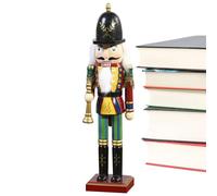 Xinhuju Nutcracker Figure - Christmas Figurine Nutcracker Puppet | Party Decoration for Table Buffet Rack Fireplace Window Evening Supplies