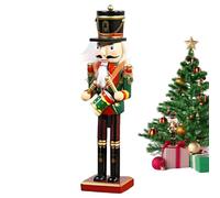 Xinhuju Nutcracker Figure | Nutcracker Christmas Decoration Puppet | Party Decoration for Table Buffet Rack Fireplace Window Evening Supplies