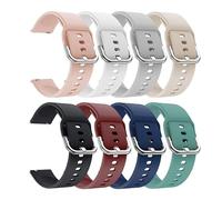 Xininyia Compatible for Cosmo Jrtrack 5 Smart Watch Bands, Soft Silicone Adjustable Straps Wristband Replacement bands(8-PACK