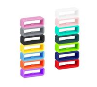 Xininyia Compatible with Disney Magic Band+ & 2.0 & More, [14-Pack] Silicone Fastener Rings Loop Secure Holder for Magic Band Protectors (14-PACK)