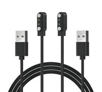 Xininyia Compatible with FITVII Fitness Tracker Charger, [2-Pack] Magnetic Charging Cable Smartwatch Rapid Charger for FITVII HM57, HM78, HM58,HM18, HM08 Fitness Tracker