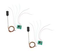 Xiniy 2X 3 Color Traffic Light Signals Ho Oo Scale Model 6Led For Diy Sand Table Crossing Street Construction Railway Two Side
