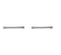 Xiniy 2X Drum Kit Pedal Connecting Chain with Master Link Drum Pedal Chain Hammer Beater Chain Replacement Percussion
