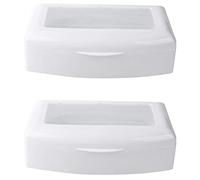 Xiniy 2X Nail Sterilizer Tray Disinfection Pedicure Manicure Box Nails Art Boxes