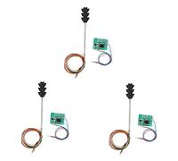 Xiniy 3X 3 Color Traffic Light Signals Ho Oo Scale Model 6LED for Diy Sand Table Crossing Street Construction Railway Two Side