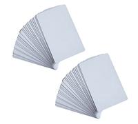 Xiniy 40Pcs NFC Cards White Blank for PVC Tags Waterpoof 504Bytes Chip Sticker