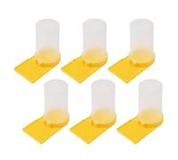 Xiniy 6PCS Bee Watering Station Water for Bees Garden Bee Drinking Beekeeping Equipment Honey Beehive Entrance Feeder Easy Install Easy to Use