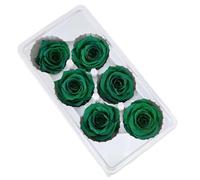 Xiniy 6PCS Preserved Life Flower 5-6cm Rose Head Wedding Party Decoration Lover Mother'S Day DIY Handmade Gift Flowers Easy Install,I