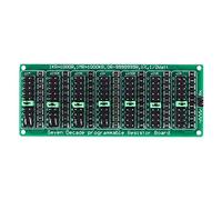 Xiniy 7 Decade 1R - 9999999R Programmable SMD Resistor Slide Resistor Board Step Accuracy 1R 1% 1/2 Watt Module 200V