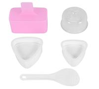 Xiniy Sushi Maker Molds Onigiri Mold Musubi Maker Rice Paddle Sushi Making Mold for Home Kitchen