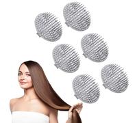 Xinjieda 6pcs Scalp Massager,Scrubber,Waterproof, Flexible Shampoo,Use in The Shower or Bath - Head and Beard Scrubber - for Women and Men