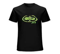 XINJIEDIAN Srh Men's Trapped Skull with Green Motocross Logo FMX Surfing O-Neck 100% Cotton Short Sleeve Unisex T-Shirt XXL