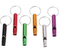 Xinjincang 6Pcs Ultrasonic Dog Training Whistle - Metal Anti-Barking and Recall Whistles for Small to Large Dogs | Silent Dog Whistle for Pet Training,Pet Training Tools, Anti-Barking Devices