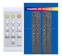 XINJISHIMIN Replacement Remote Control for JBL Soundbar BAR 500 5.1 channeI BAR500, C124062501D06(GAO54)