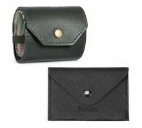 Xinjoduz 2 PCS Reusable Cash Wrap Wallet Fast Access PU Leather Cash Envelope Wallets Slim Pocket Money Holders for Men & Women with Card Holder