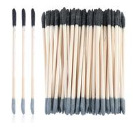 Xinjoduz 20 PCS Sanding Sticks for Plastic Models, 5.4×0.2 Inch Double End Matchsticks Sanding Twigs 120/280 Grit Fine Detailing Sanding Tools for Tight Spaces Wood(Black & Gray)