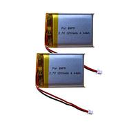 XinlanTech 2pcs 3.7v 1200mAh Battery Replacement for LEXIN B4FM Motorcycle Bluetooth Headset, LX-B4FM Motorcycle Intercom