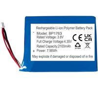XINLANTECH 3.8v 2100mAh BP1763 Battery Replacement for Vtech VM5255 / Vm5463-2 / VM5463 PU / RM5754HD / RM5764HD / VM905HD / Leapfrog LF2423 Video Baby Monitor
