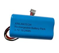 XINLANTECH PT18650-2p PCM5200mAh IINR19/66-2 Rechargeable Lithium-ion Battery for eufy Security Video Doorbell T8321