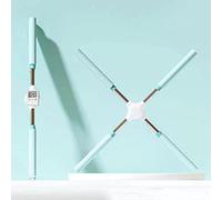 XINLIFE 35Inch Yoga Sticks for Posture, Multipurpos Humpback Correction Stick with Timeing And Telescopic Design for Adult And Child Relieve Back, Shoulder, Neck Pain,Blue