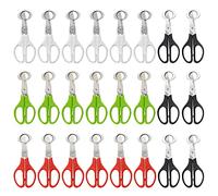 XINMEIWEN 24Pack Stainless Steel Quail Egg Cutter Scissors Quail and Pigeon Egg Cutter Tool Quail Scissors Opener Quail Egg Cracker for Home Kitchen (Four Colors)