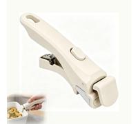 XINML Detachable Pan Handle, White Universal Removable Grip, Heat Resistant up to 250°C Non Slip Secure Locking Design Supports 10kg Adjustable Fit 18-25 cm, Compatible with Tefal and Most Cookware
