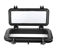 XINMYD Porthole Window,ABS 4mm Opening Portlight Rectangular Porthole Temper Glass Ultraviolet Resistant Windows for Boat Yacht 400x200mm