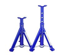 Xinng 3 Ton Heavy Duty Folding Axle Stands (2PCS) - Adjustable Height 305-415mm, Stable Steel Support for Car Lifting, Vehicle Maintenance, DIY Repairs & Garage Safety, Compact Storage