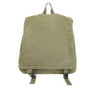 XINNI Medium & Big Canvas Backpack Solid Color Backpack for Men Women,Lightweight Daypack for Work,Travel, Casual, Green, L, Minimalist