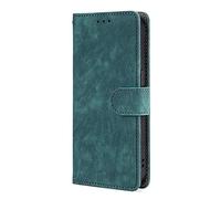 XINNI RFID Protective Phone Case for Fairphone 6, PU/TPU Flip Leather Shockproof Cover, Green