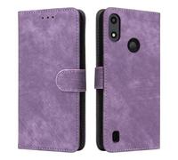 XINNI RFID Protective Phone Case for Gabb Phone 4, PU/TPU Flip Leather Shockproof Cover, Purple