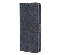 XINNI RFID Protective Phone Case for Xiaomi Poco C81 Pro 4G, PU/TPU Flip Leather Shockproof Cover, Black